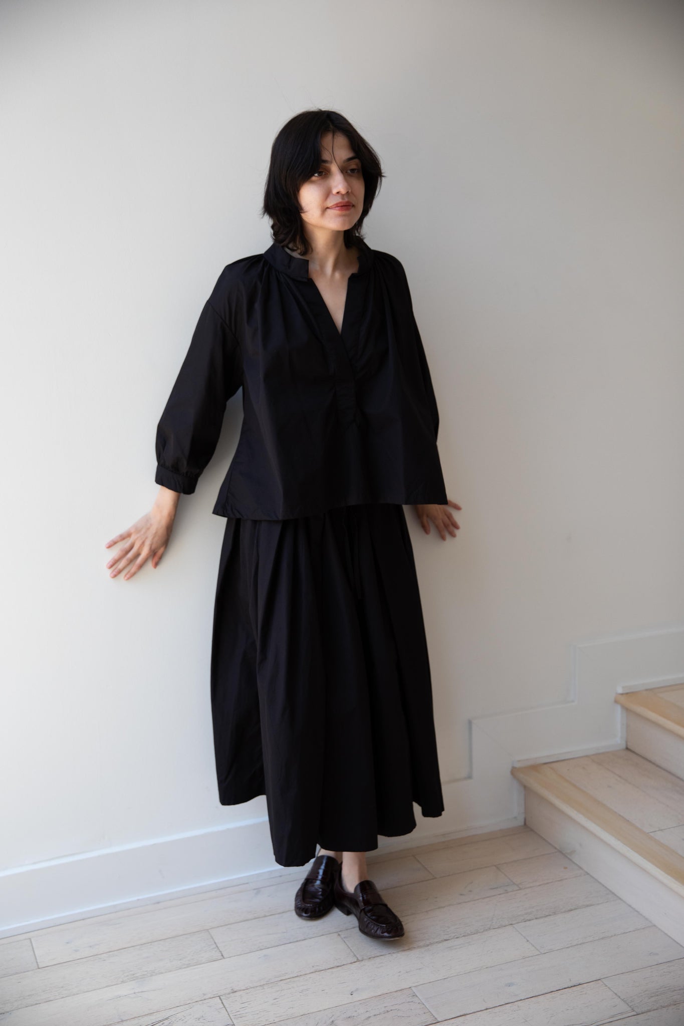S18-673 Blouse Marguerite ガジェス 【完売品】Gajess Agnes Zueger Gretty – Blouse Cotton Sleeve 3/4 トップス