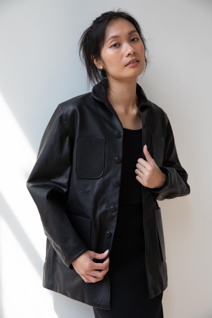 The Backward Vendor | Safari Jacket in Black
