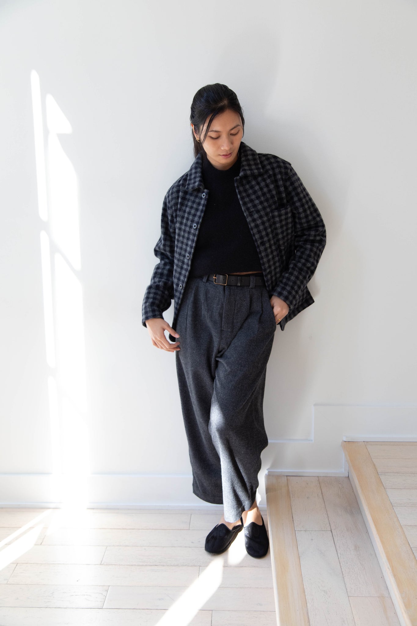 rennes — Evan Kinori | Three Pocket Jacket in Brushed