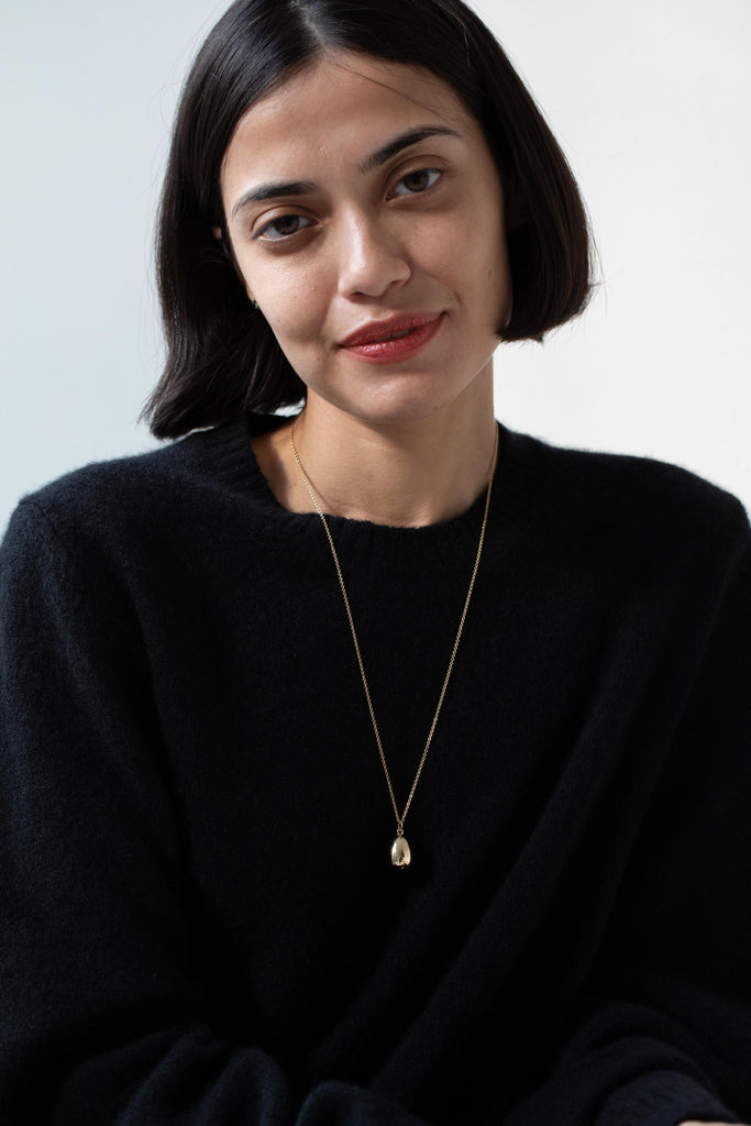 Kathryn Bentley | Gold Egg Pendant