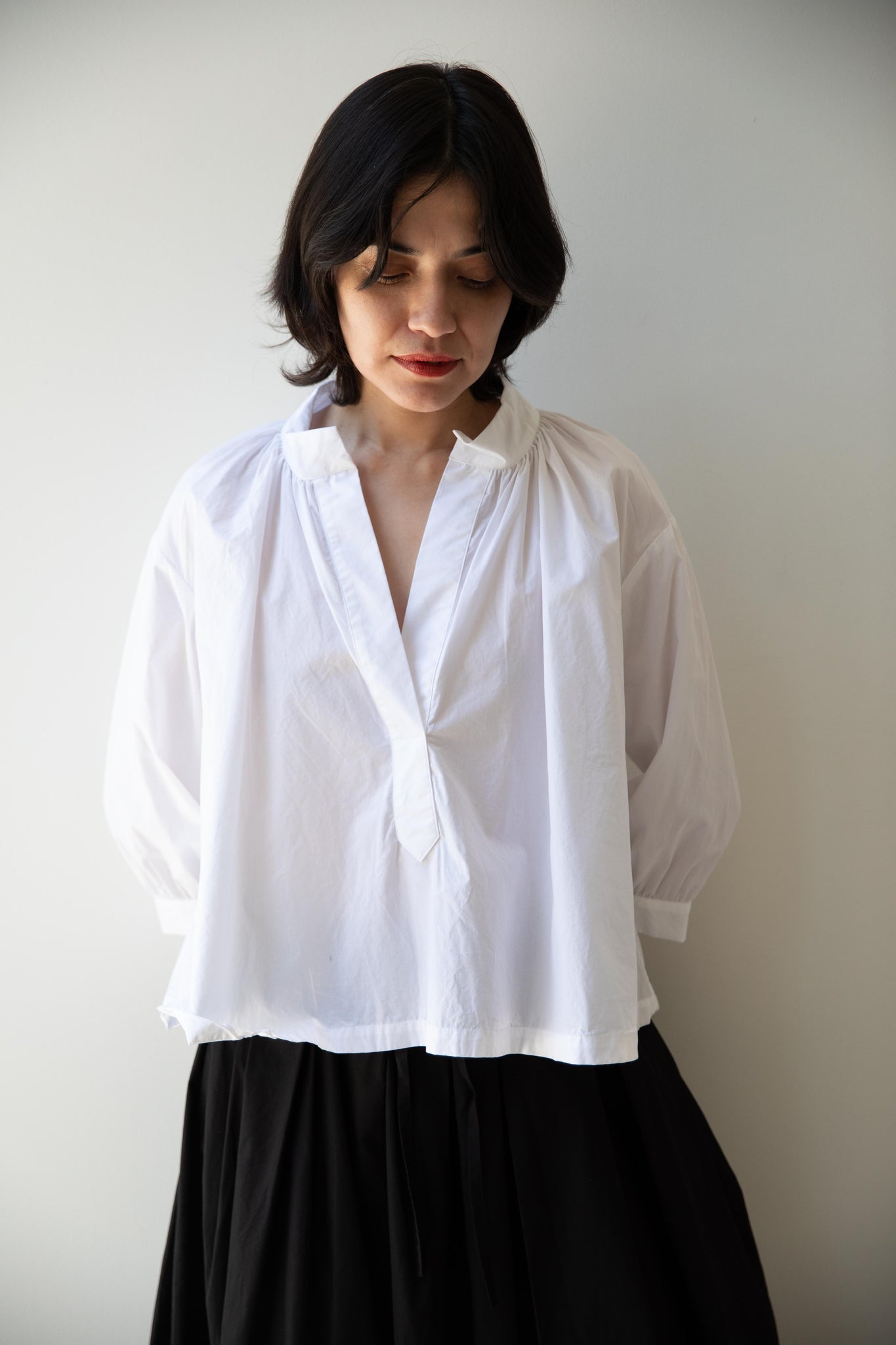 【完売品】Gajess ガジェス Marguerite Blouse rennes — Gallego Desportes | Marguerite Shirt in Black
