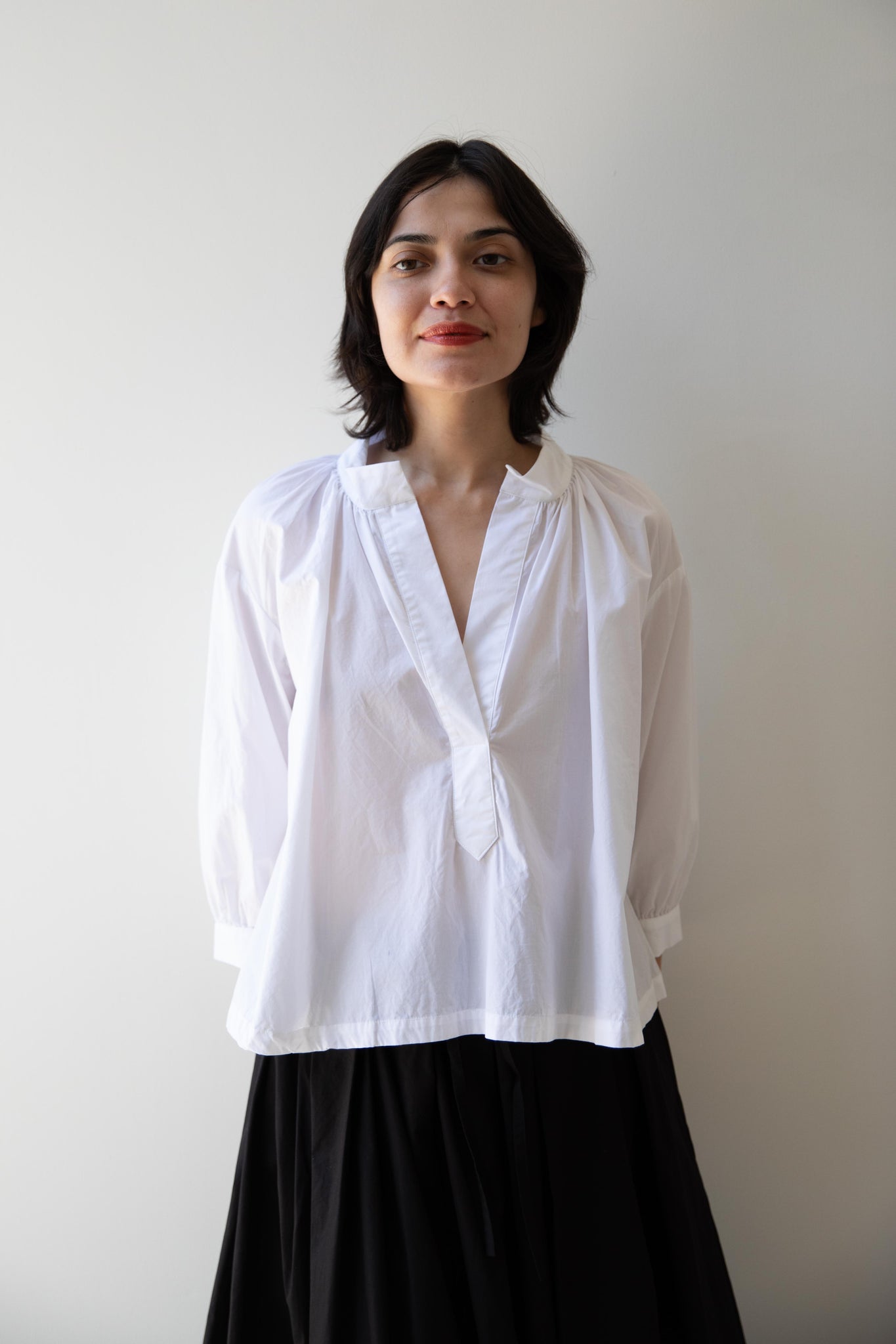 トップス Gajess Marguerite Blouse rennes — Gallego Desportes | Top Marguerite in White