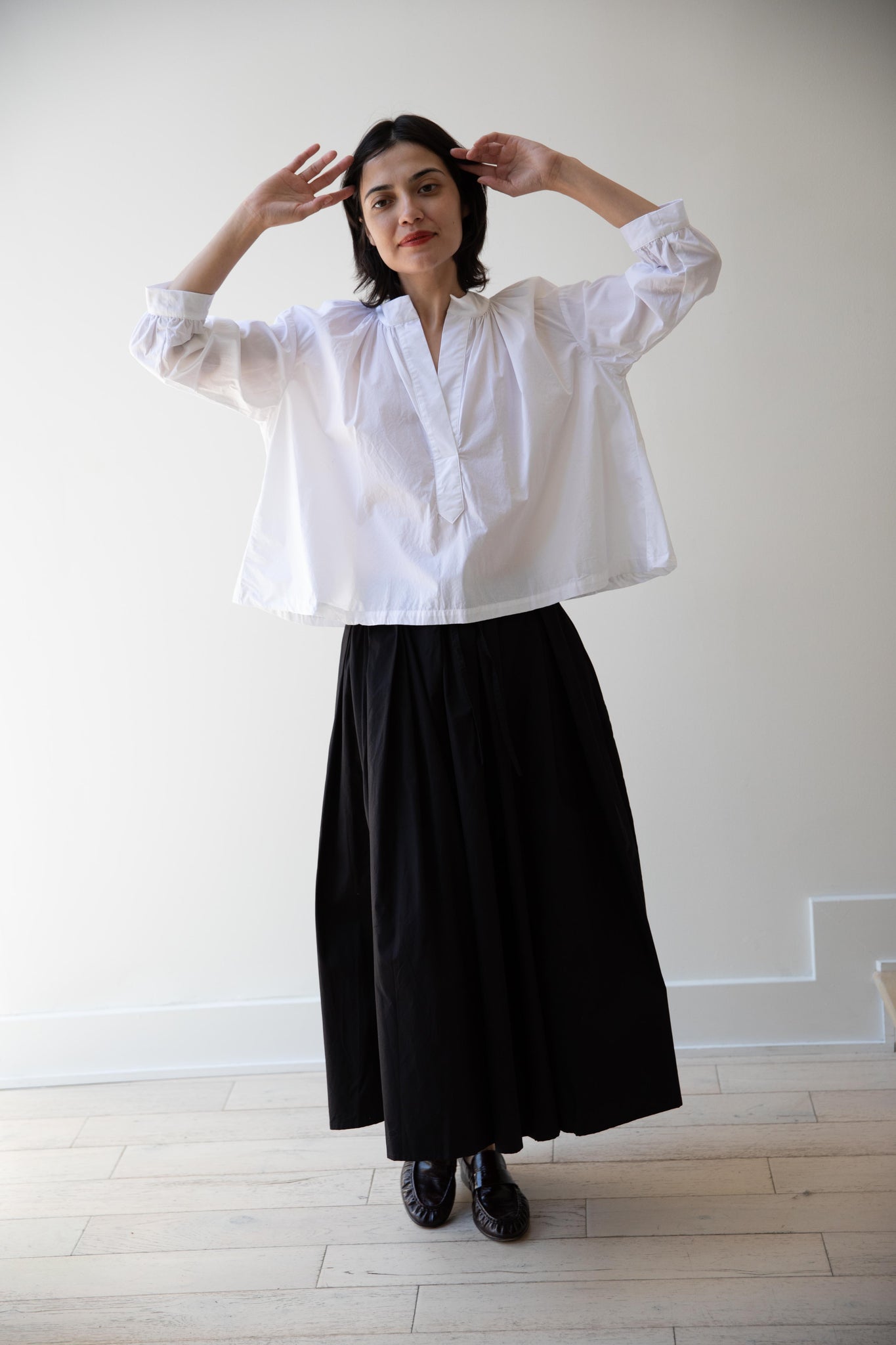 rennes — Gallego Desportes | Top Marguerite in White