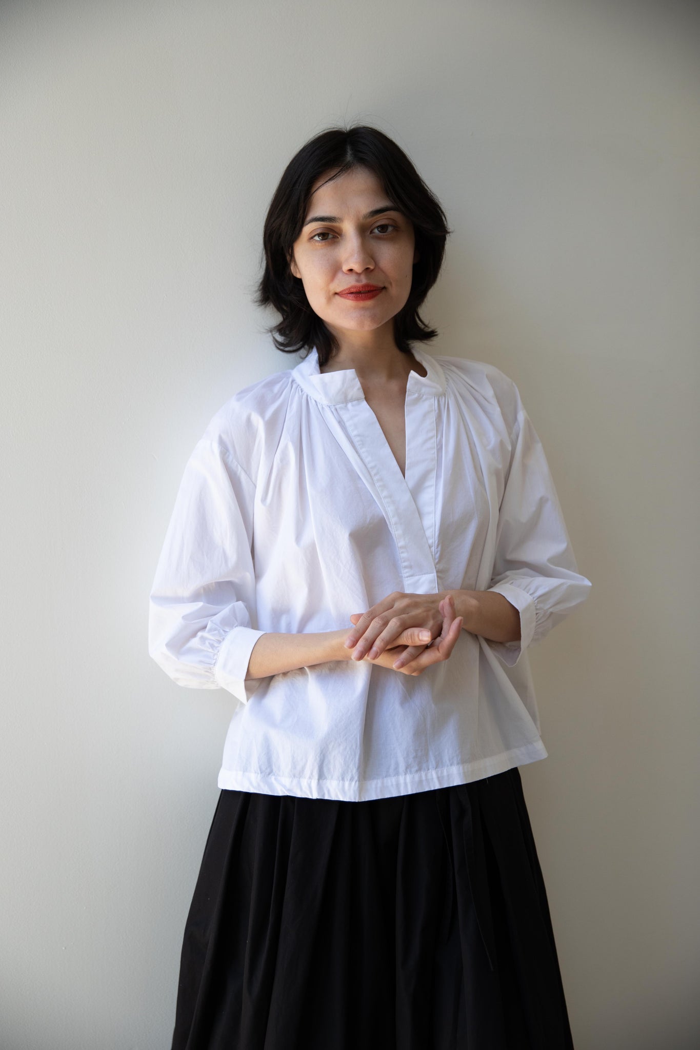 rennes — Gallego Desportes | Top Marguerite in White