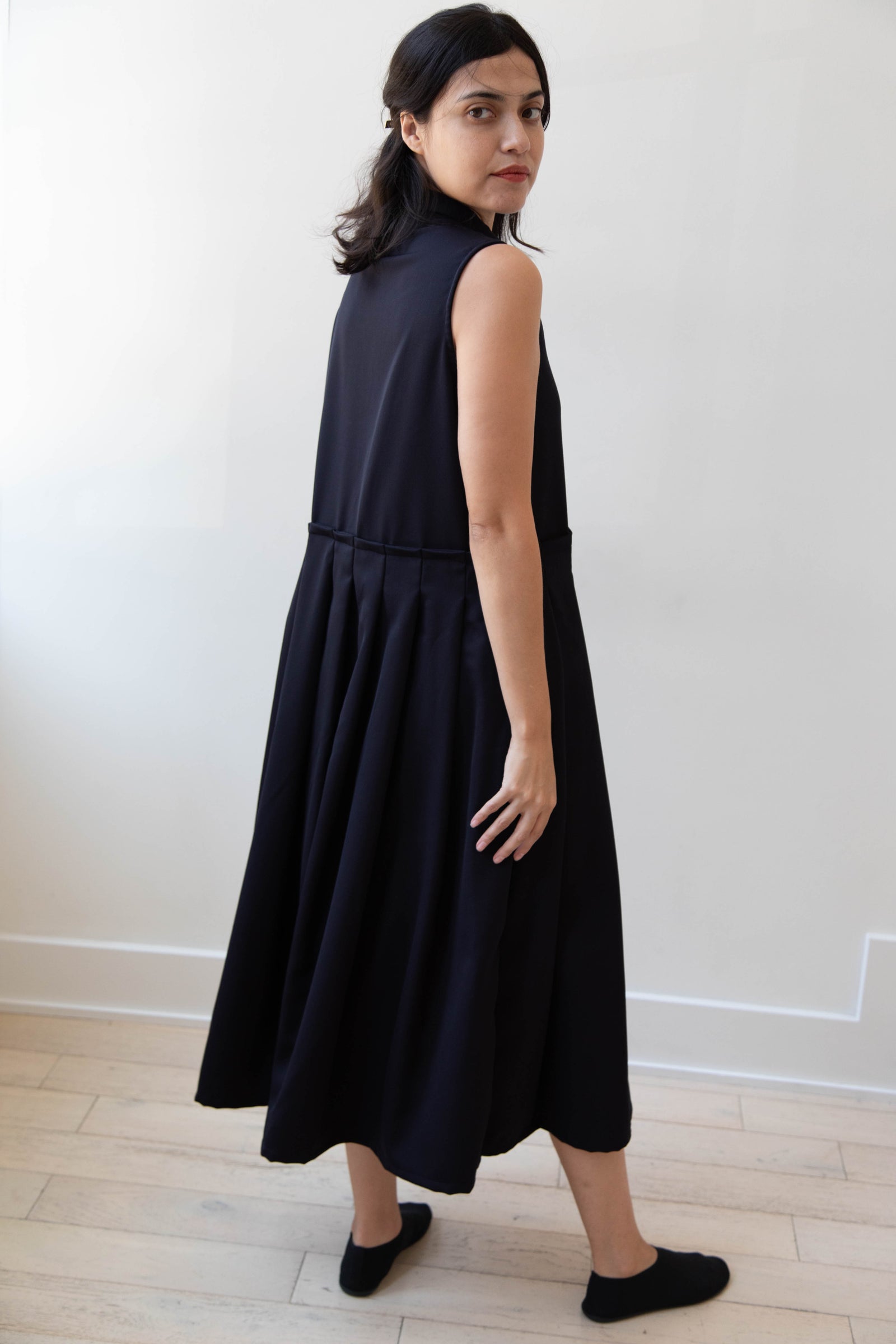 rennes — Bergfabel | Katherine Dress in Navy Wool