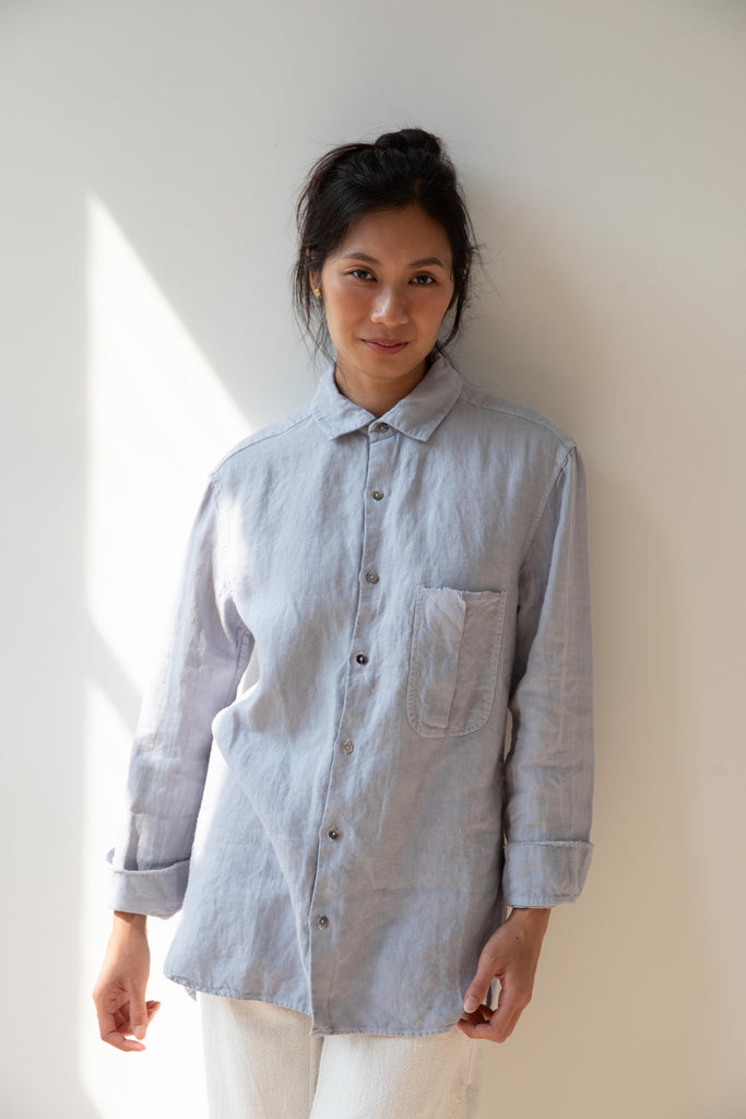Monad London | Newell Shirt in Sky Blue