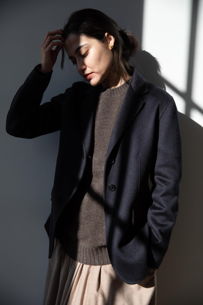 Nanna Pause | Carmine Classic Jacket in Navy