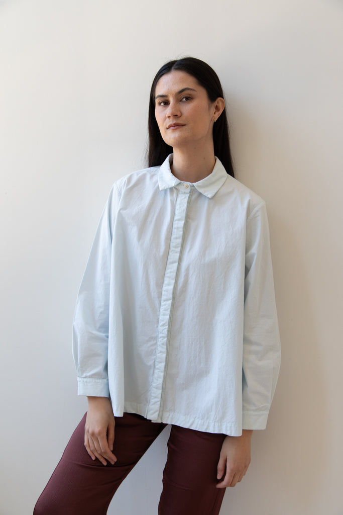 Fabiana Pigna | Clara Blouse in Powder Blue