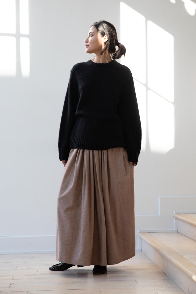 Grey's | Loose Cashmere Jumper in Black