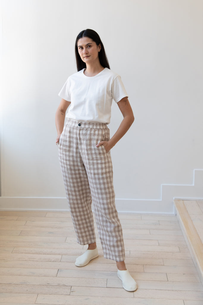 Barena Venezia | Cream Check Trousers