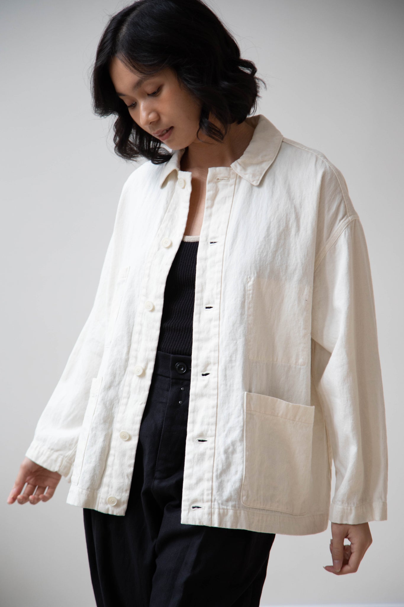 jacket for linen dress Linen Jacket in oversized style for every Occasion