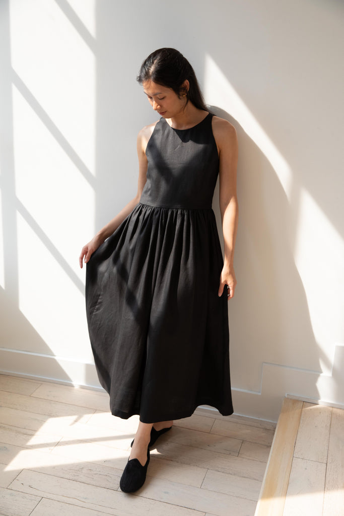 The Loom | Velia Dress in Black