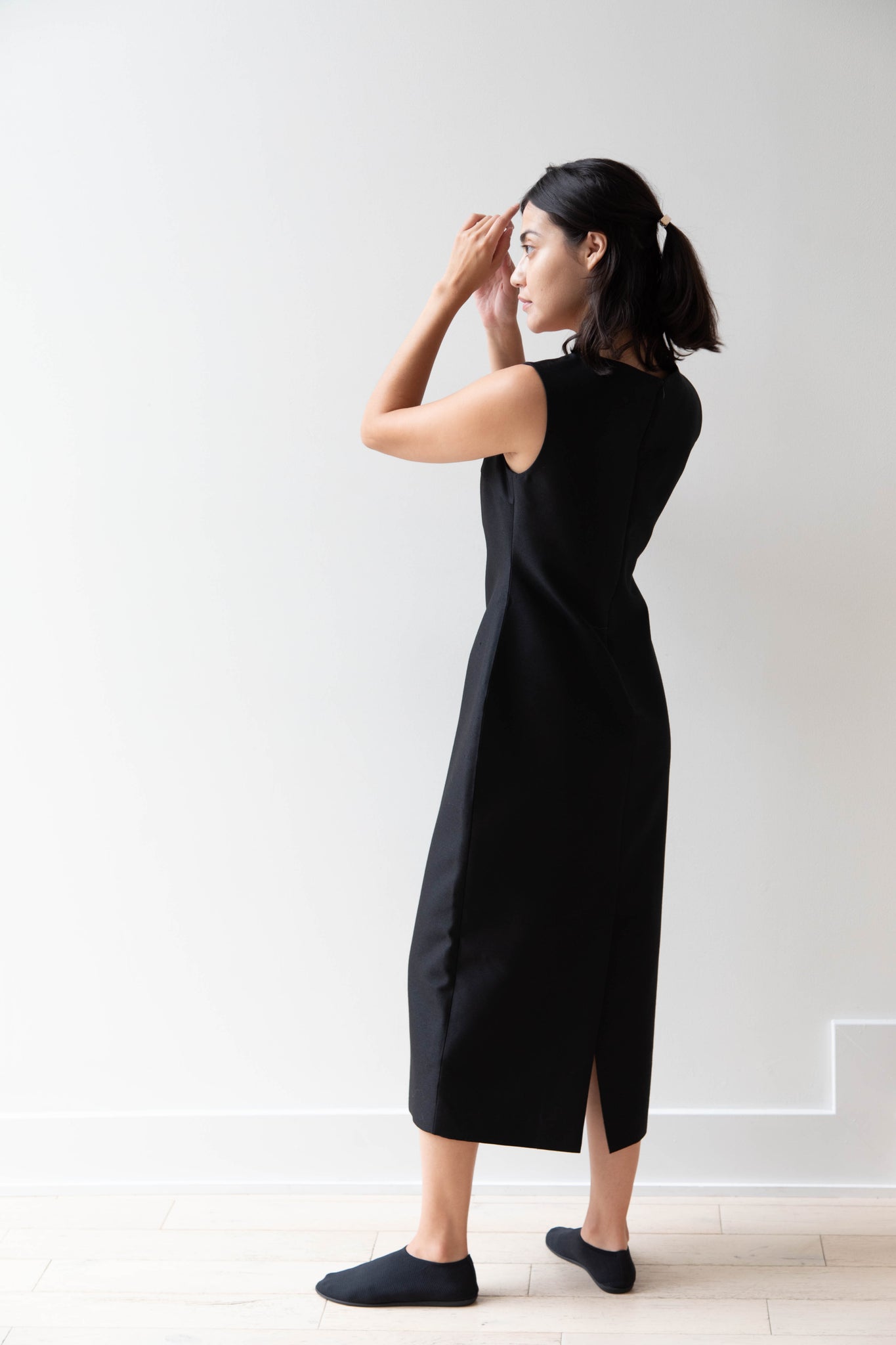 Sandbeige | Birkin Dress in Black Sandbeige | Birkin Dress in Black