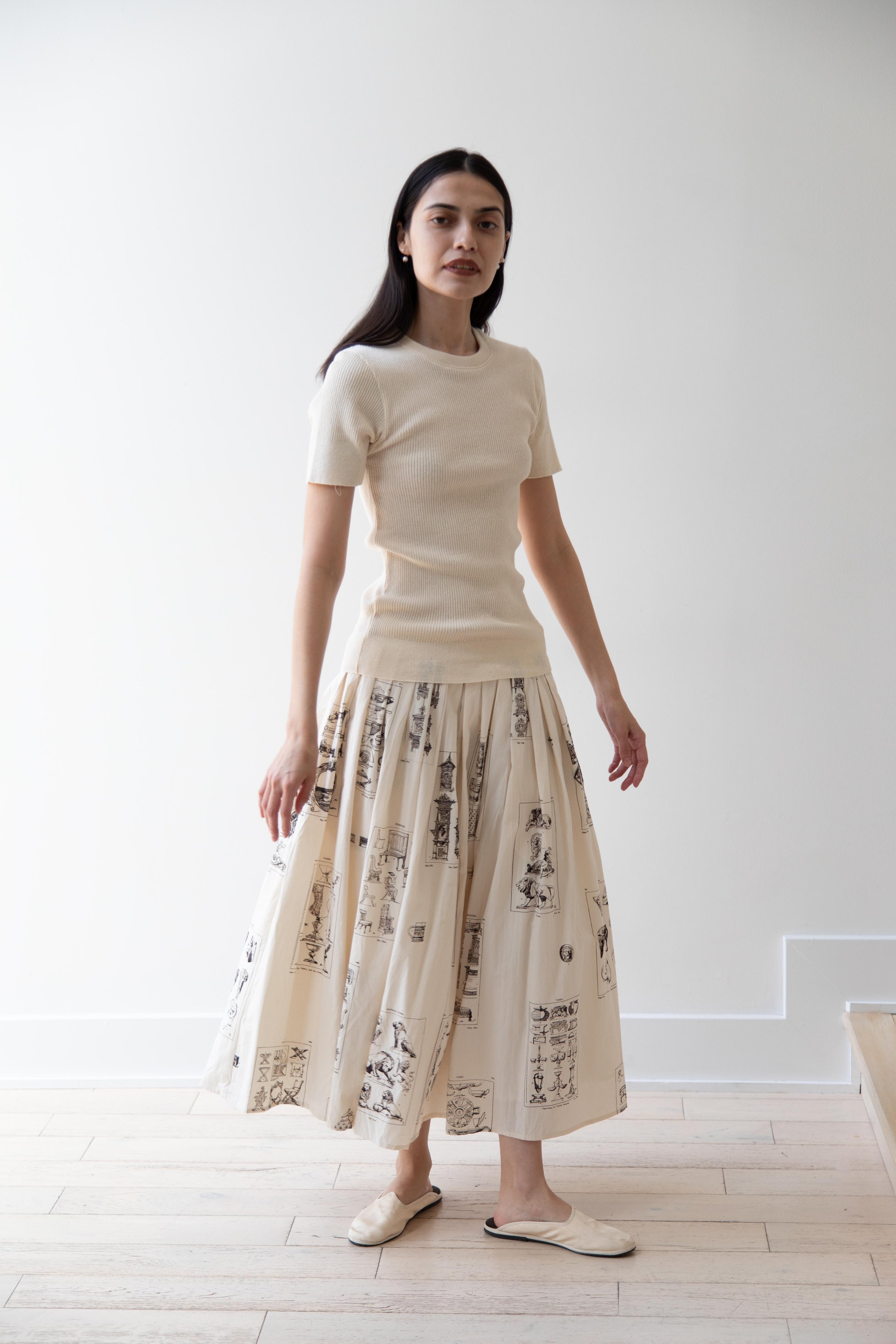 Jupe Longue 6 Couches Aleksandr Manamis – Rose Satiné, Taille 1 (Neuf Sans étiquette)
