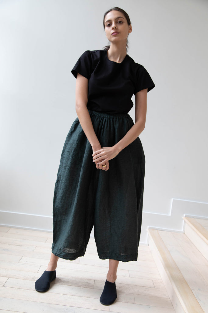 Manuelle Guibal | Oversize Pants in Military