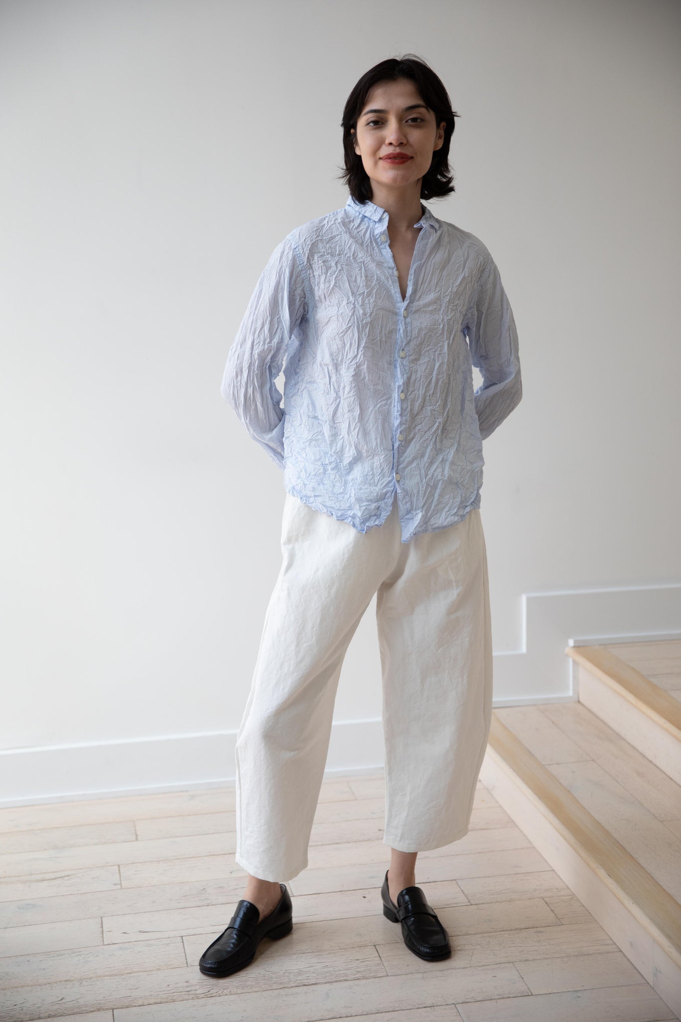 パンツ apuntob apuntob technical wool trousers Technical Wool Trousers – La Garçonne