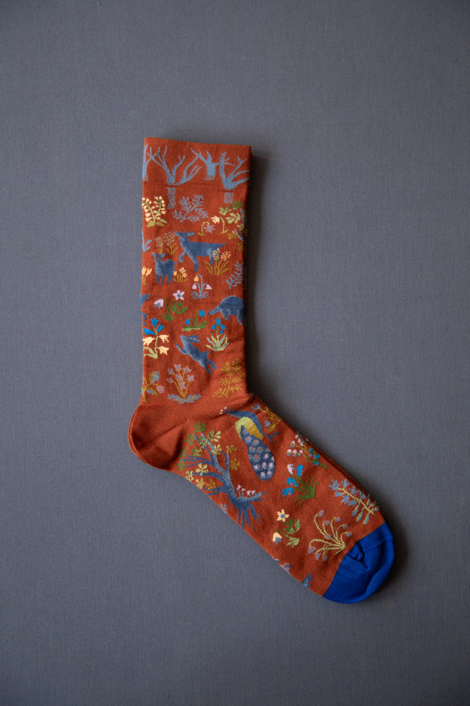 Bonne Maison | Clay Forest Animals Socks