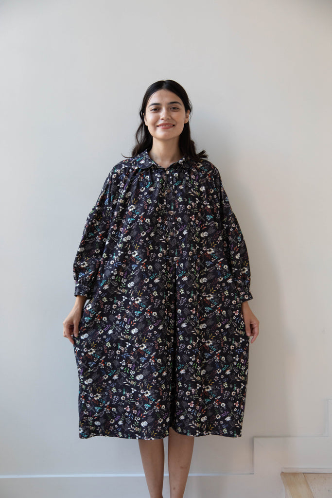 Makié | Emilia Dress in Charcoal Flower