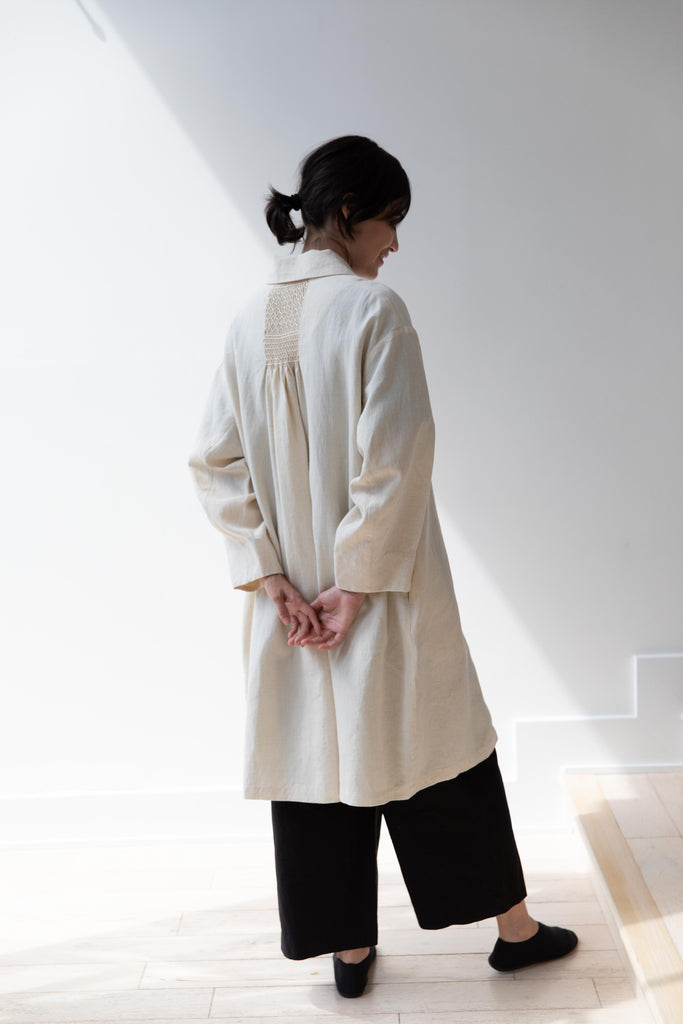 Arts & Science | Bulky Tailored Coat in Natural