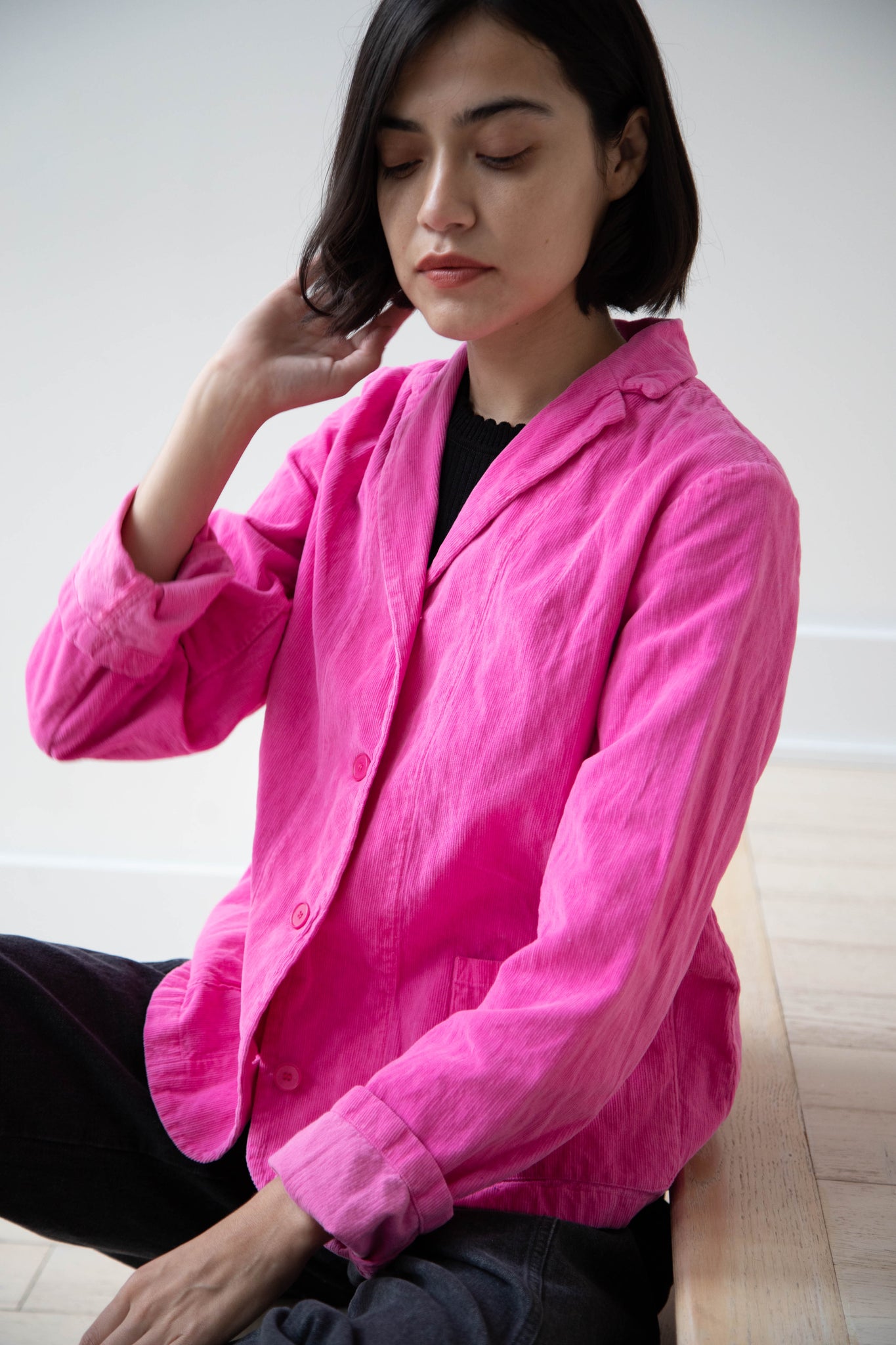 Manuelle Guibal | Fitted Jacket in Fluo