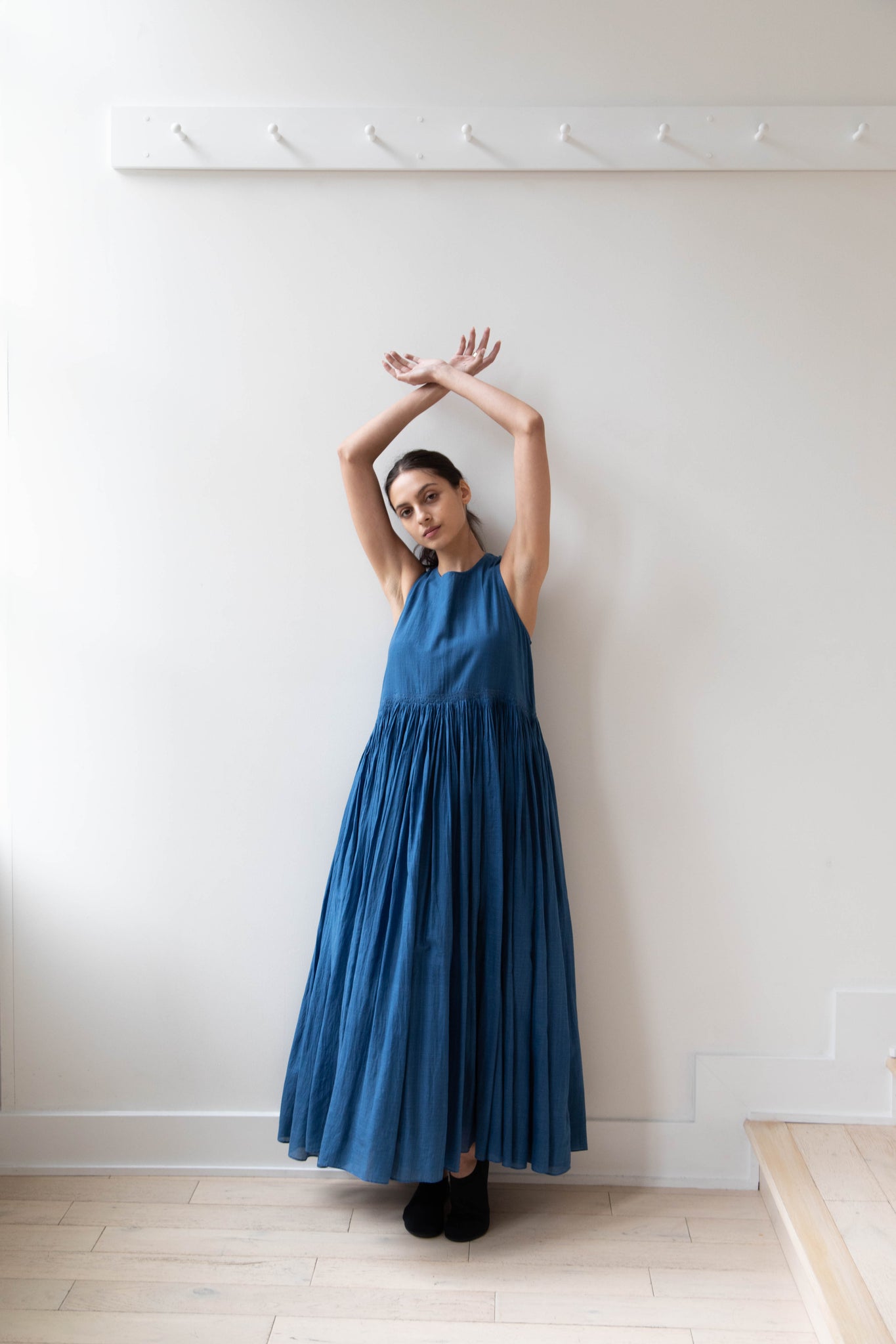 rennes Maku | Aditta Dress in Light Blue Indigo rennes Maku | Aditta Dress in Light Blue Indigo