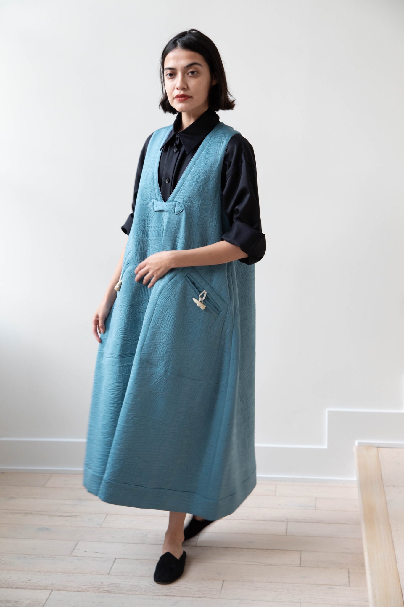 Aseedonclöud | Forest King Dress in Blue