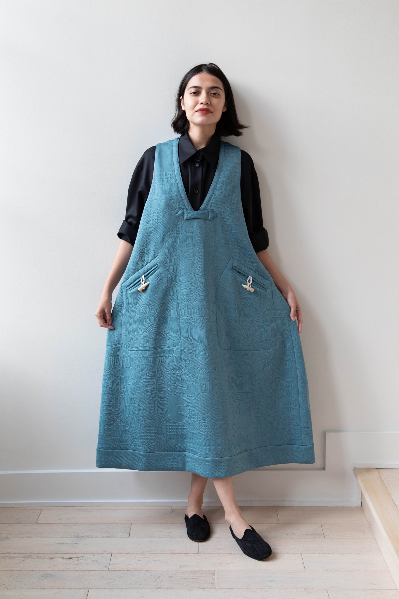 Aseedonclöud | Forest King Dress in Blue