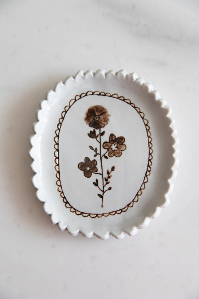 Stephanie Dawn Matthias | Scalloped Anything Dish in Alpage Floral