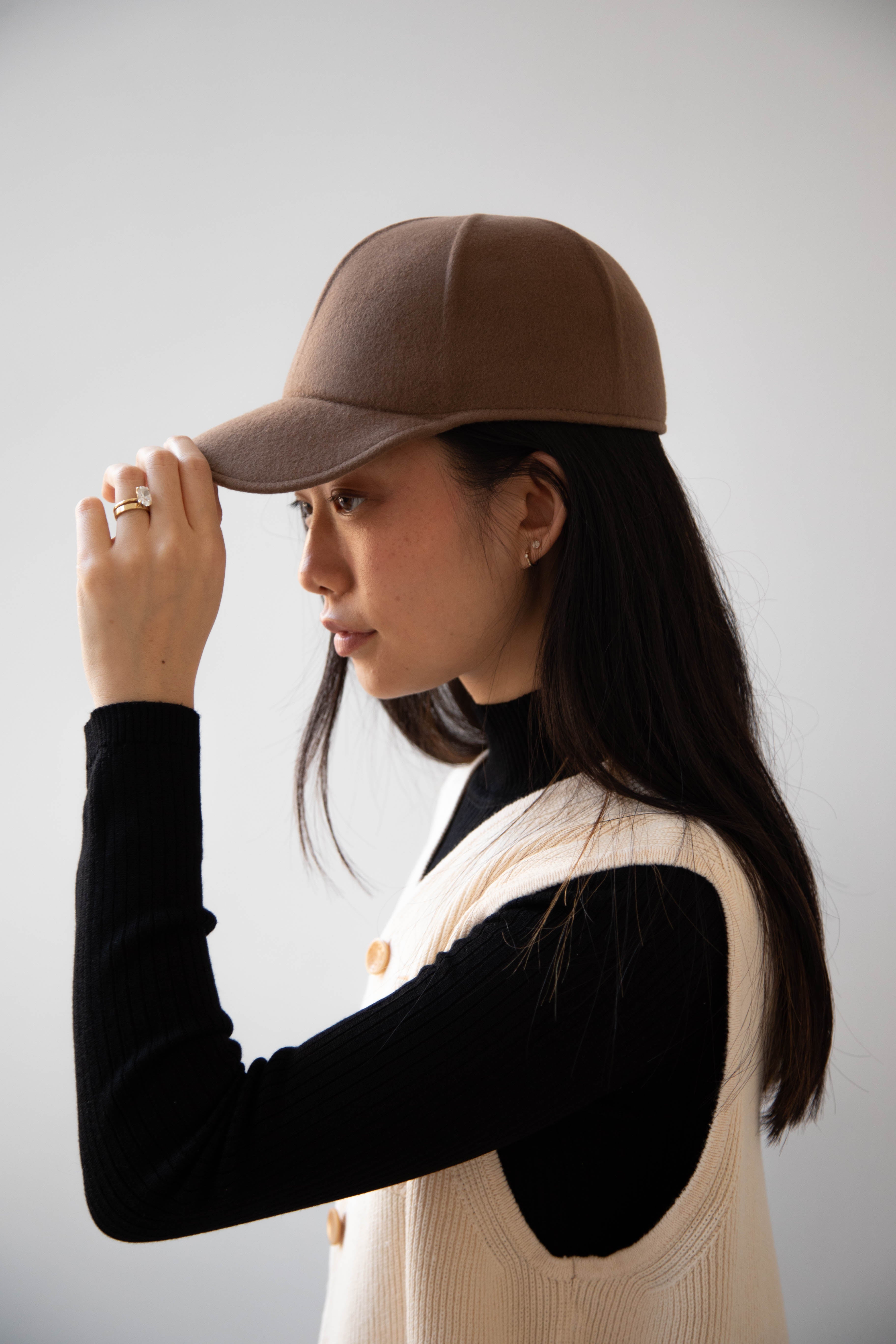 rennes — Signa 1925 | Felt Cap in Camel