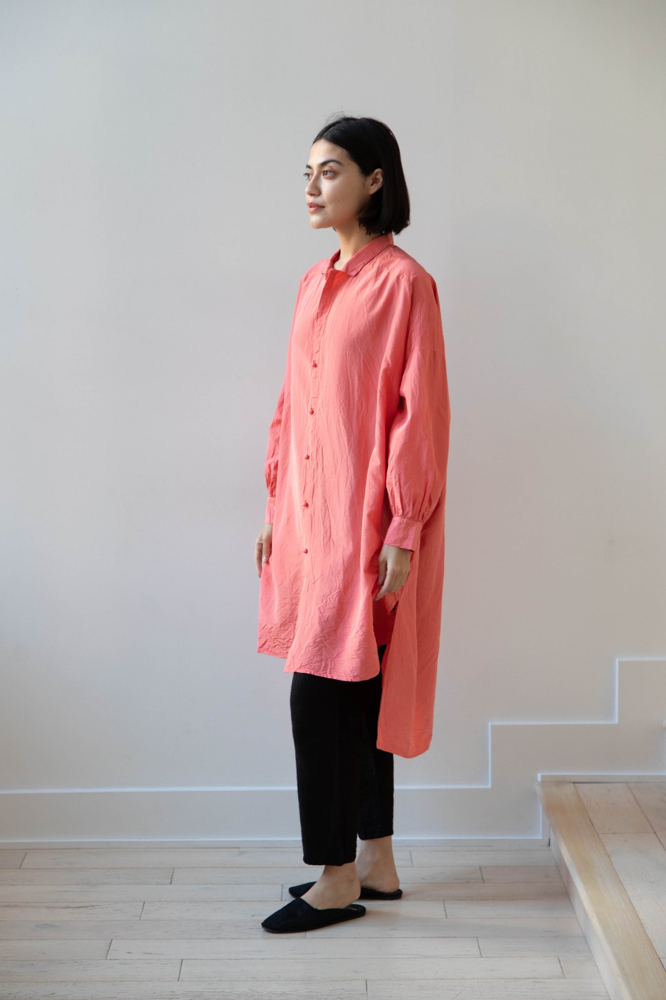 Risa Nakamura | Shirt "L" in Washed Silk