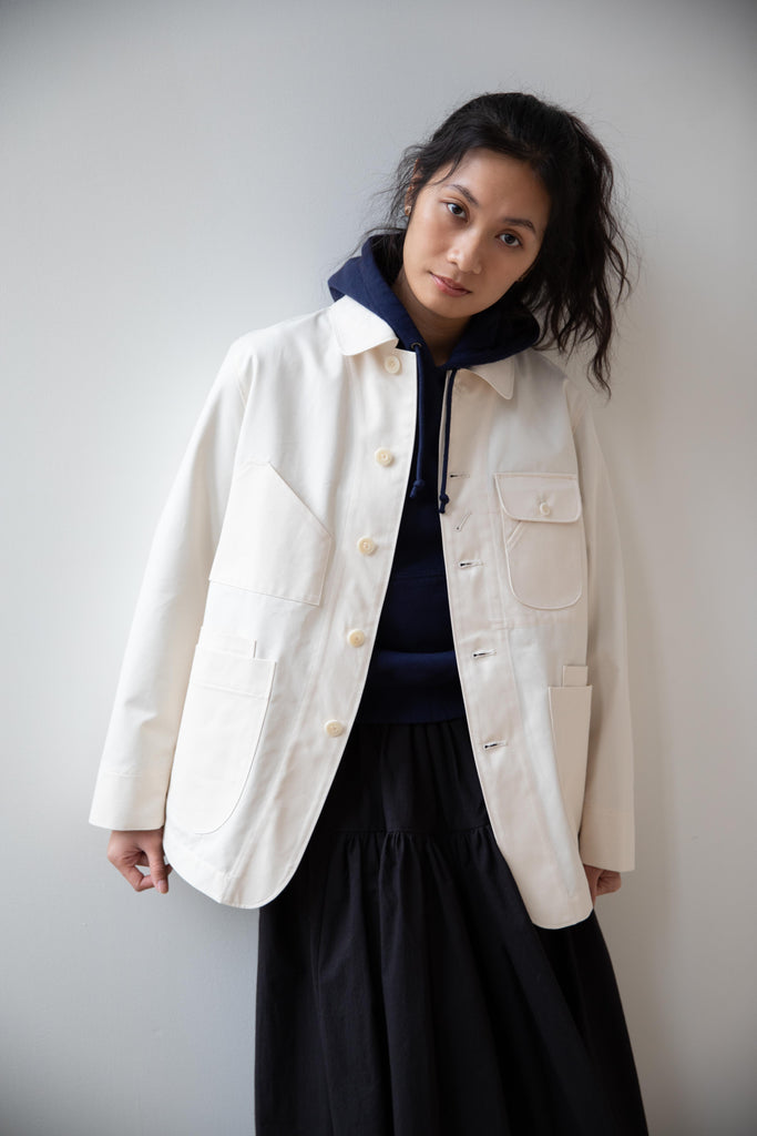 Aseedonclöud | HW Meeting Jacket in Off White