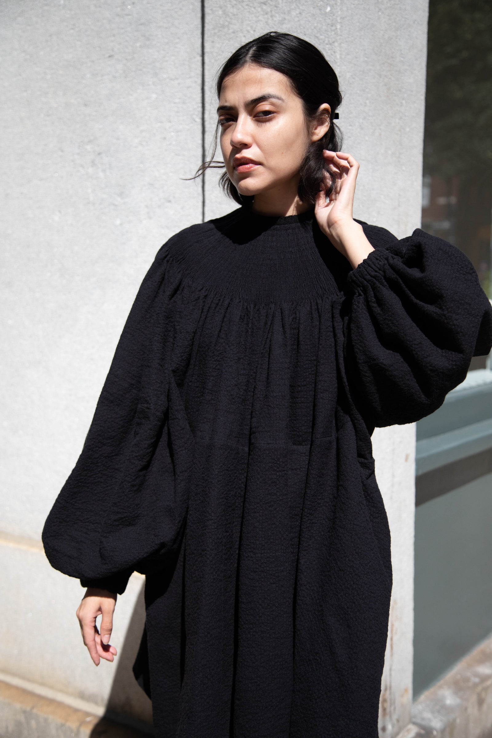 rennes — Renata Brenha | Fran Mini Dress in Black