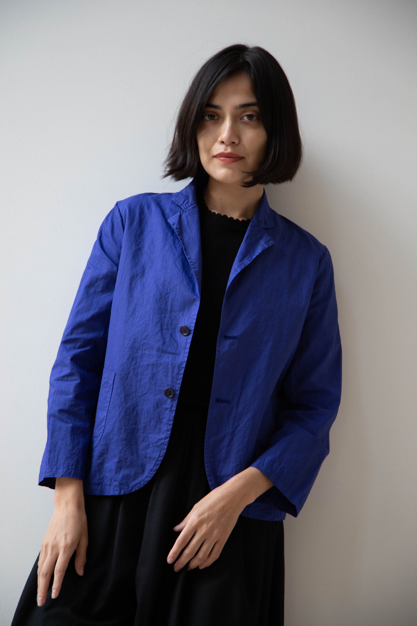 Old Man's Tailor | Garment Dyed Jacket in Blue