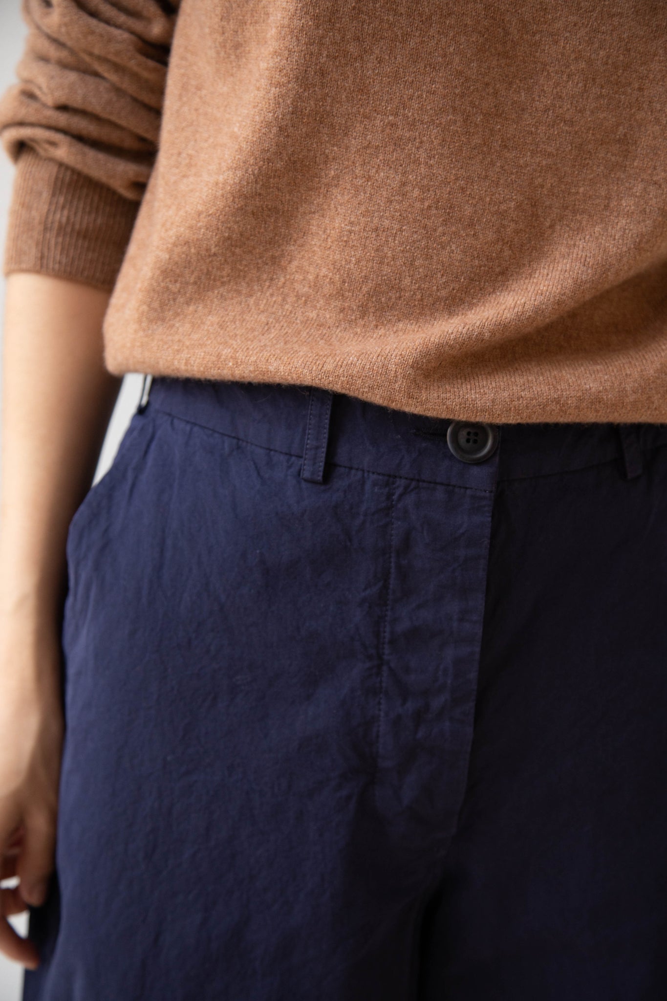 Casey Casey | Marie Pant in Navy Tough Cot