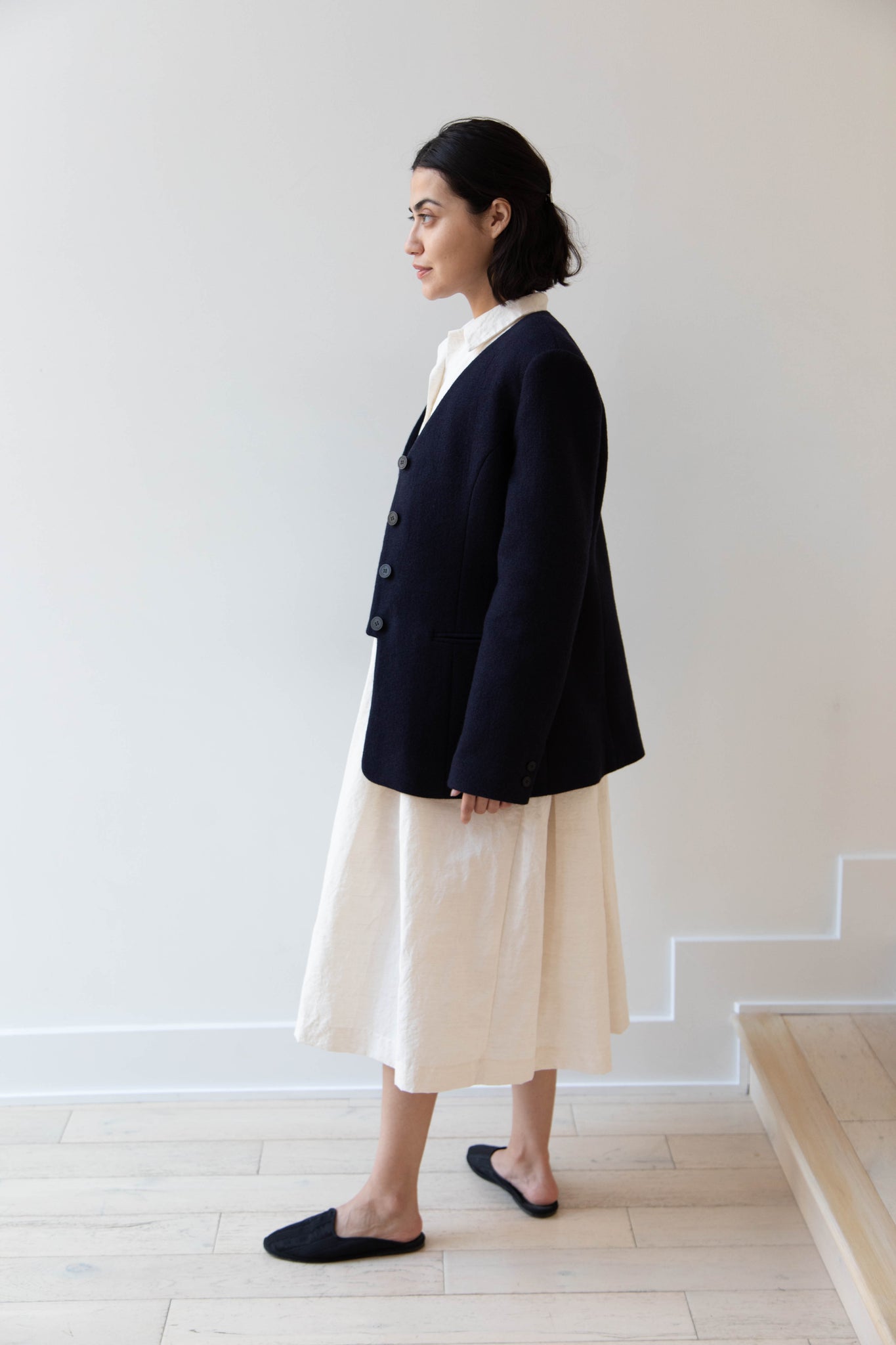 Le 17 Septembre | Formal Jacket in Navy Wool