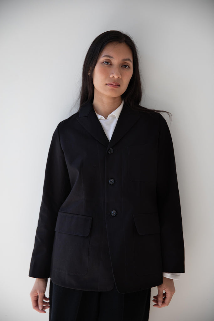 École De Curiosités | Henri Jacket in Black