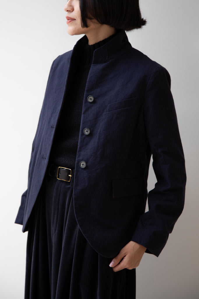 Bergfabel | Tyrol Jacket in Navy Cotton