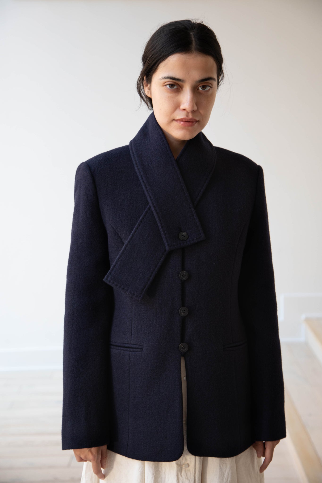 Le 17 Septembre | Formal Jacket in Navy Wool