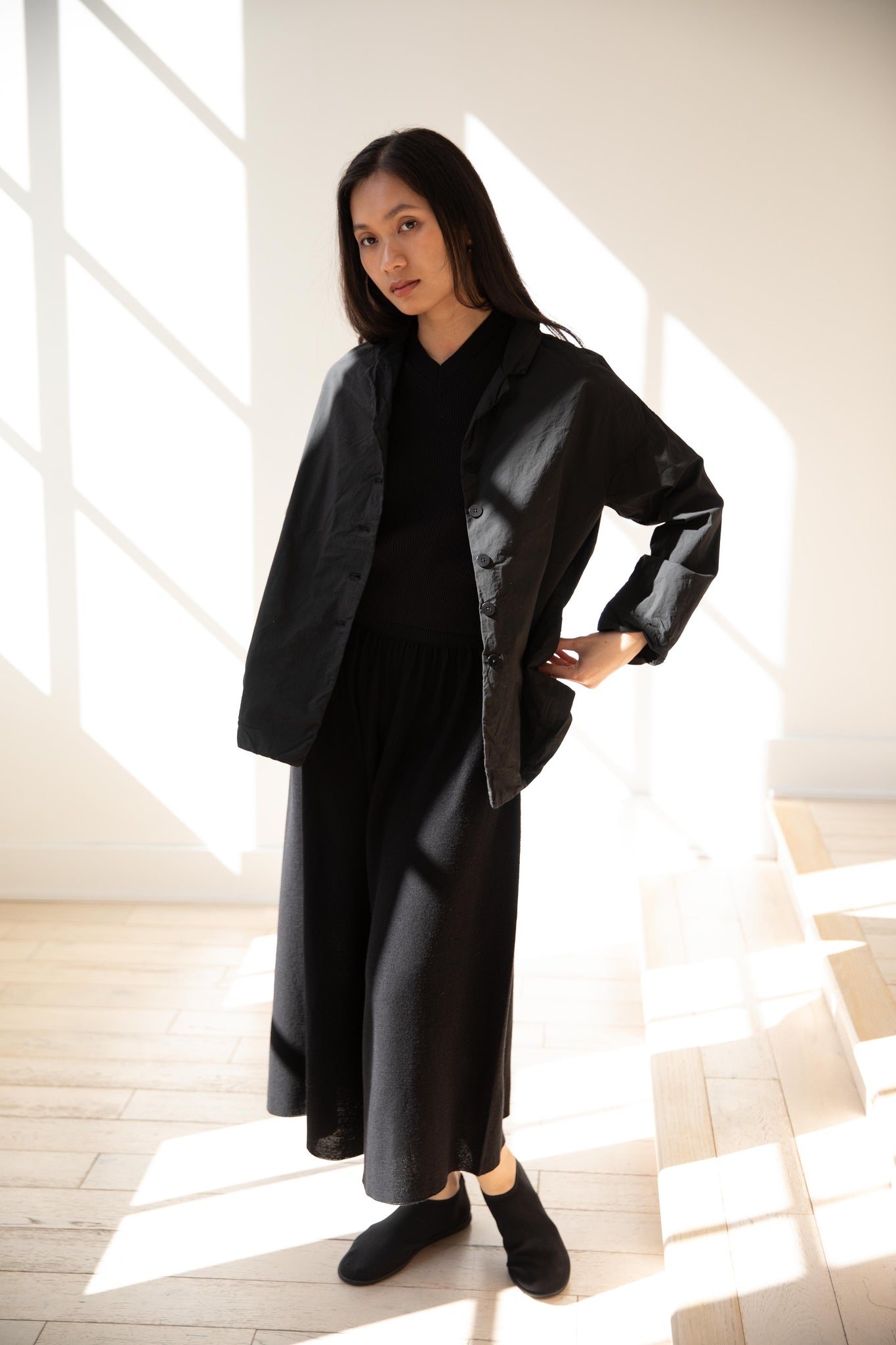rennes — Album di Famiglia | Loose Blazer TS in Black