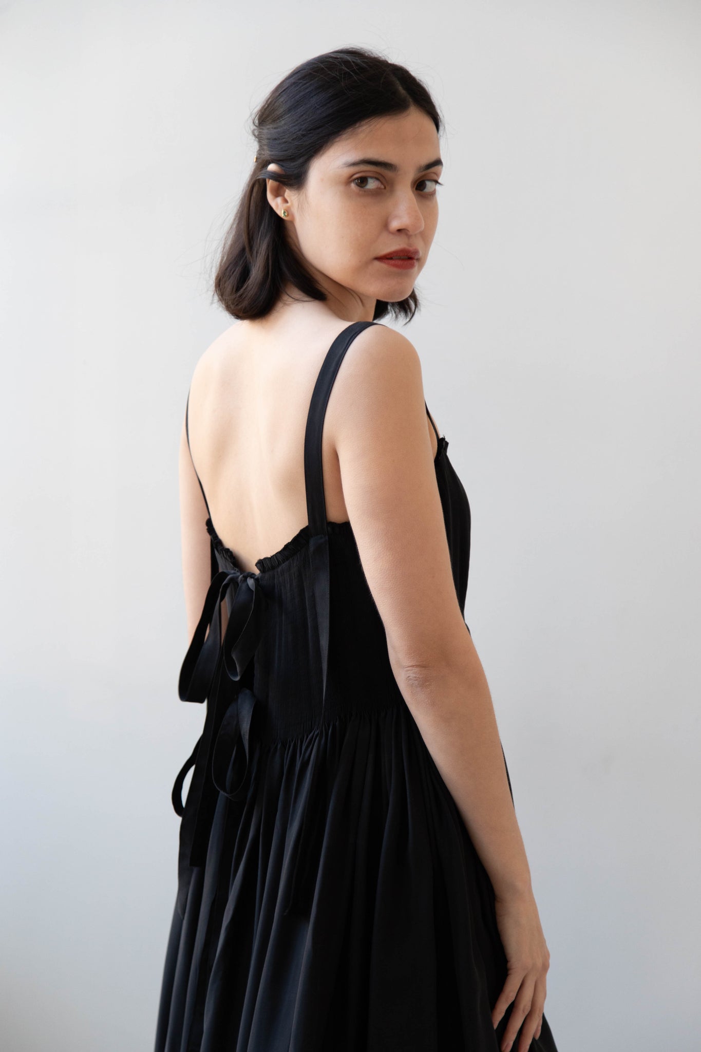 renata black cut out dress Renata Maxi Dress - Short Sleeve Contrast Collar Bodycon Dress in Black