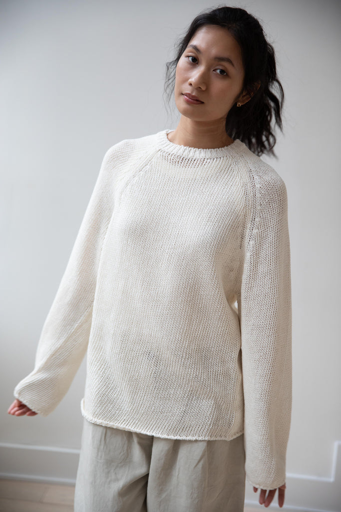 Nothing Written | Loose Fit Pullover in Ivory