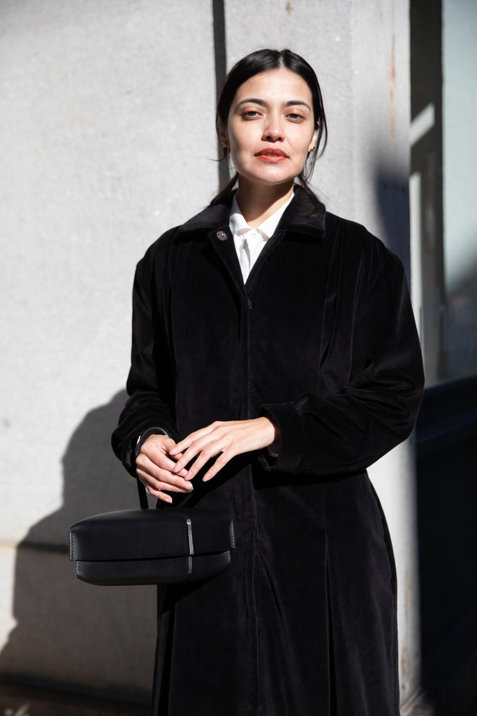 Cawley | Box Bag in Black
