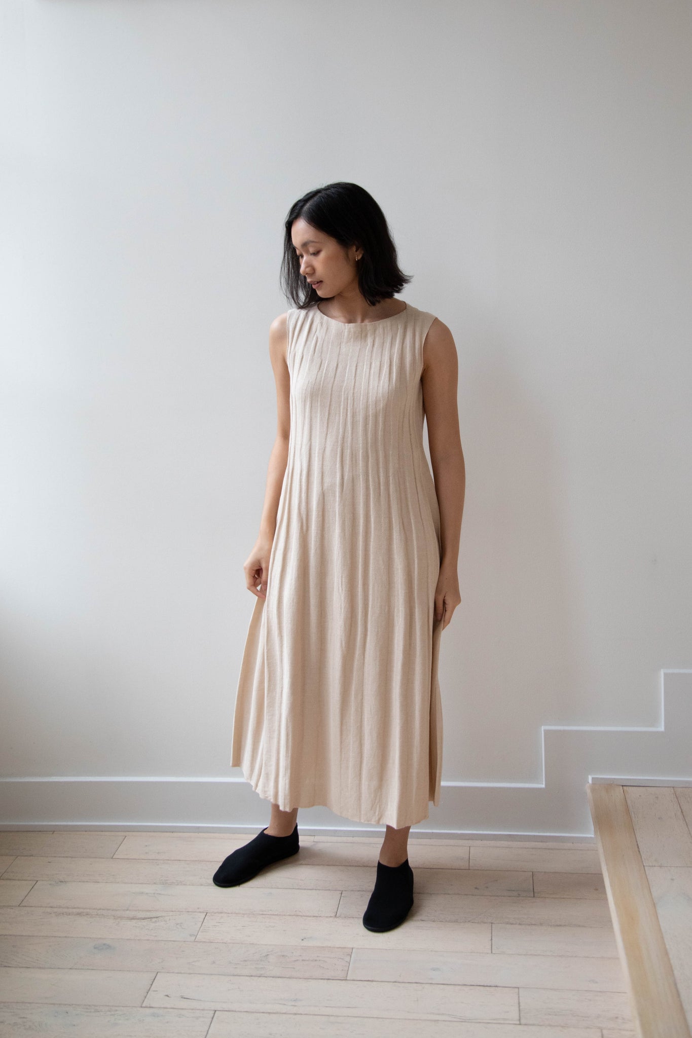 rennes Boboutic | Sleeveless Dress in Powder rennes Boboutic | Sleeveless Dress in Powder