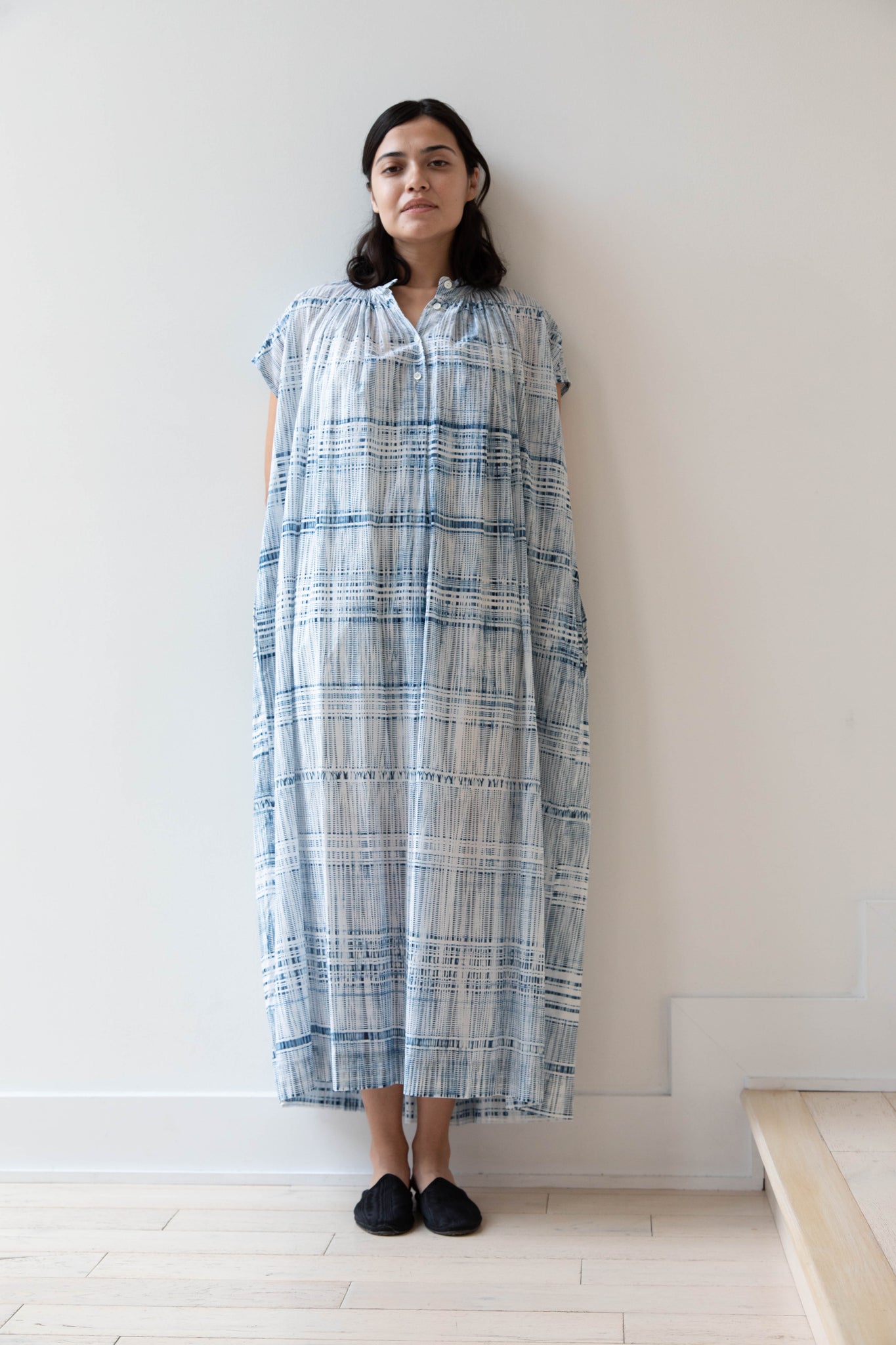 rennes — Arts & Science | Itajime Ai Sleeveless Gather Dress 