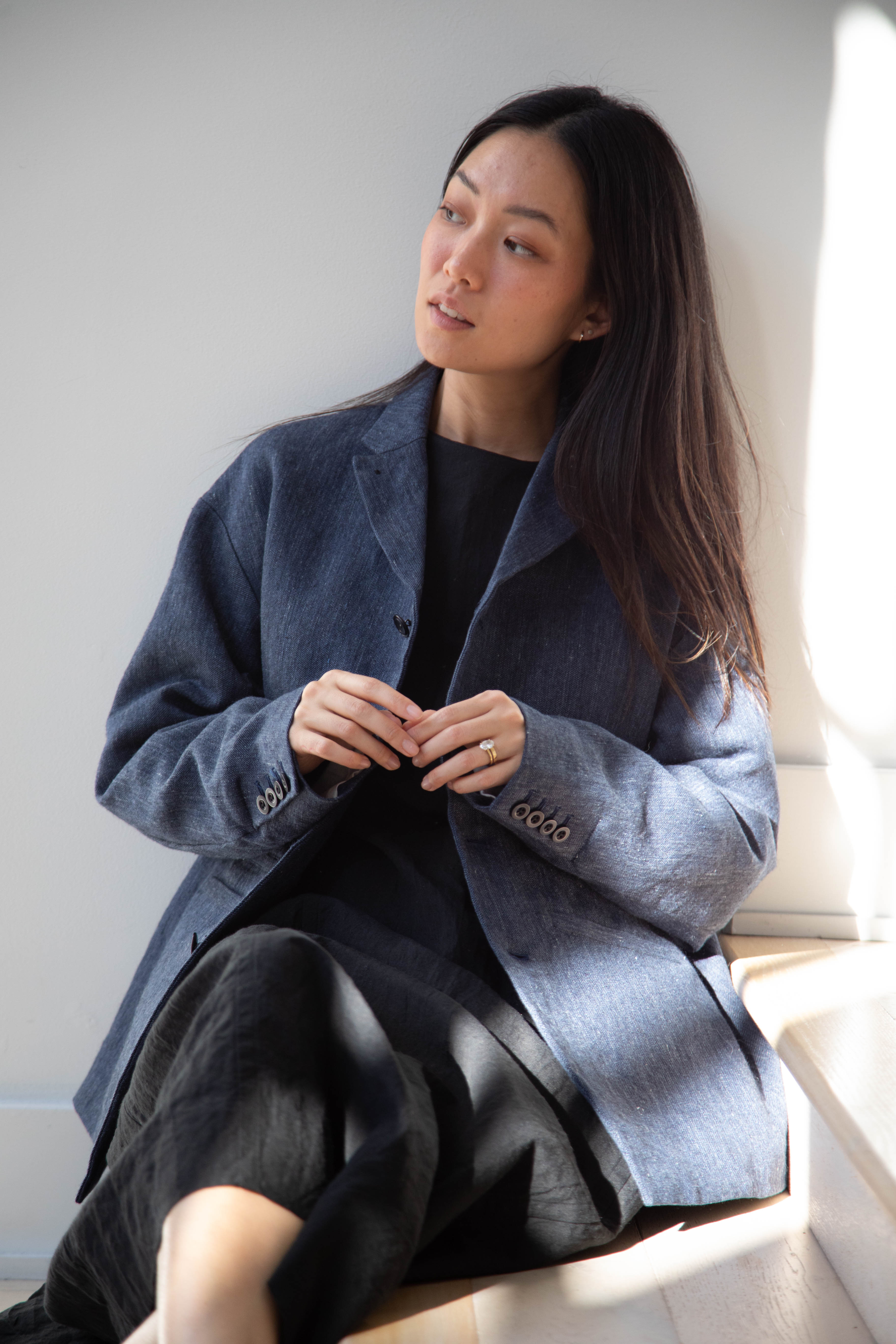 ensou. Erased Jean Jacket (Indigo)