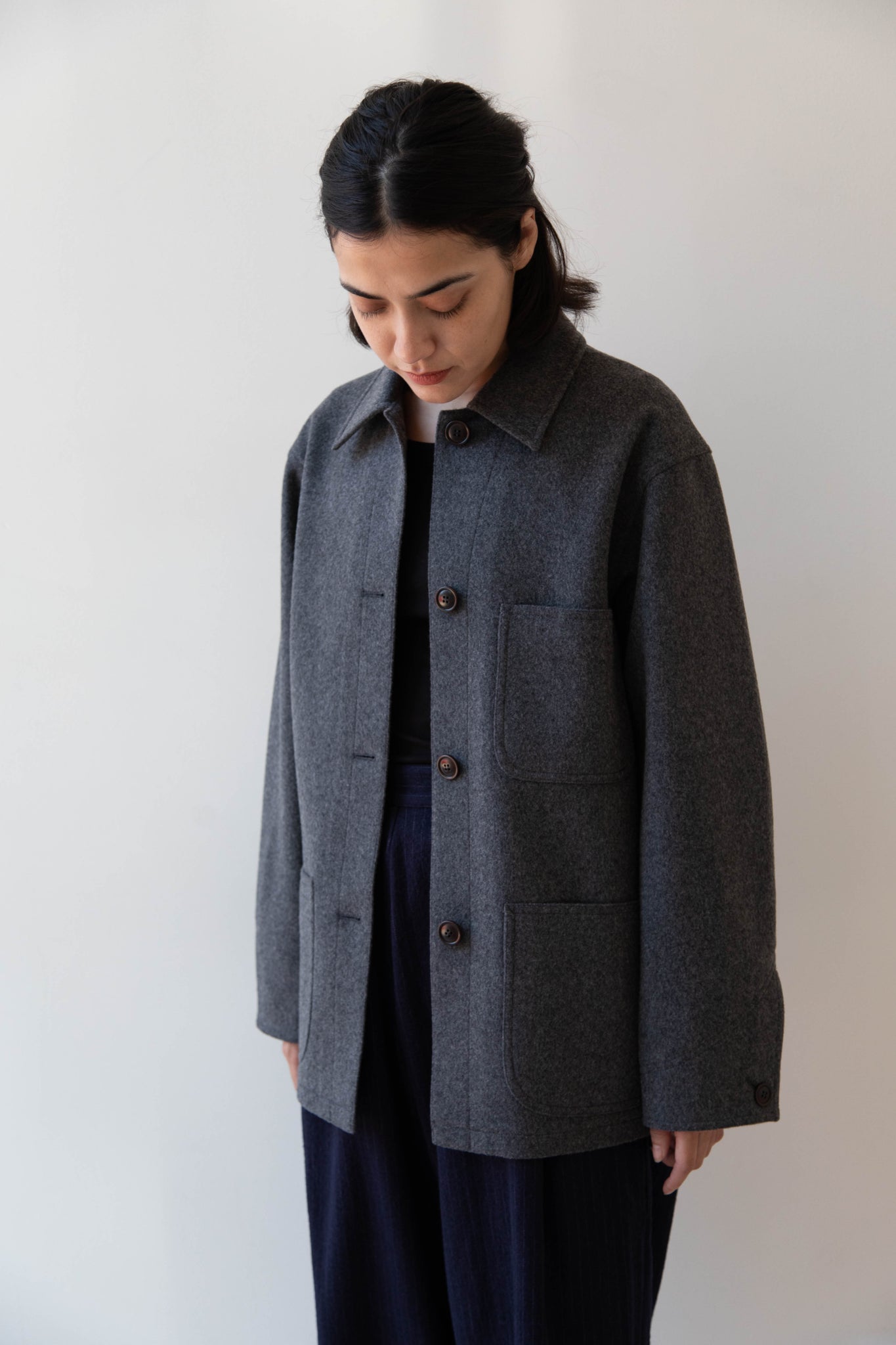 Teder | Highlight Beaver Jacket in Grey