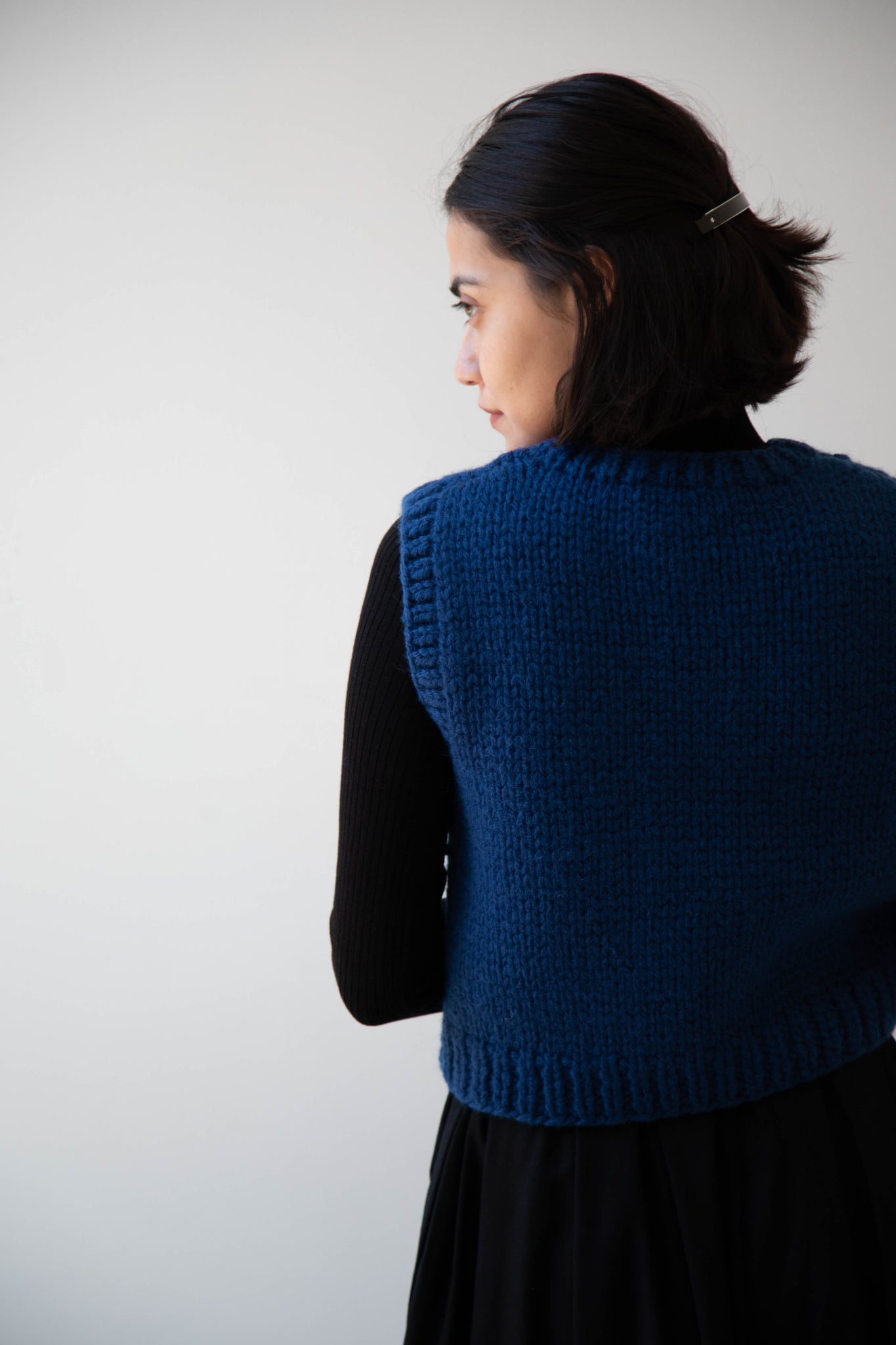 Le 17 Septembre | Wool Vest in Blue