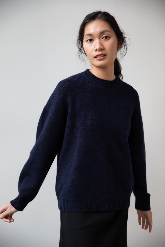 Arts & Science | Back Line Sweater in Navy
