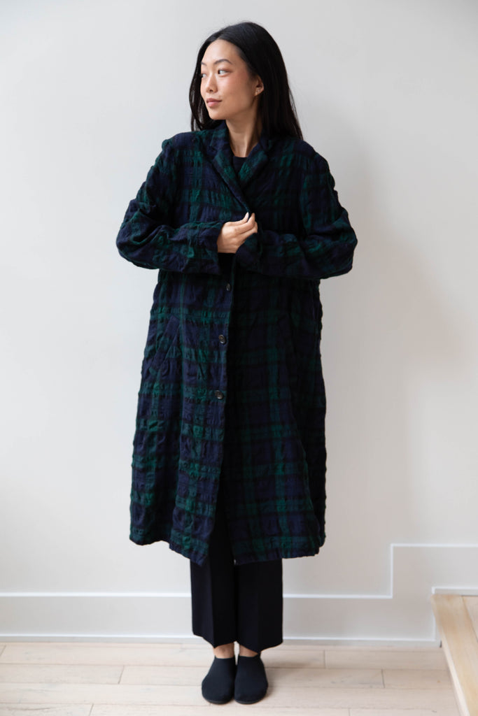 Makié | Nora Coat in Green Tartan