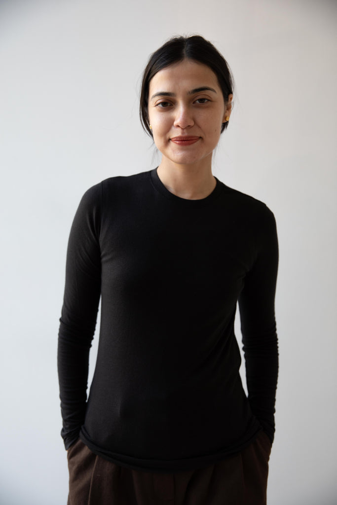 Nothing Written | Aima Longsleeve T-Shirt in Black